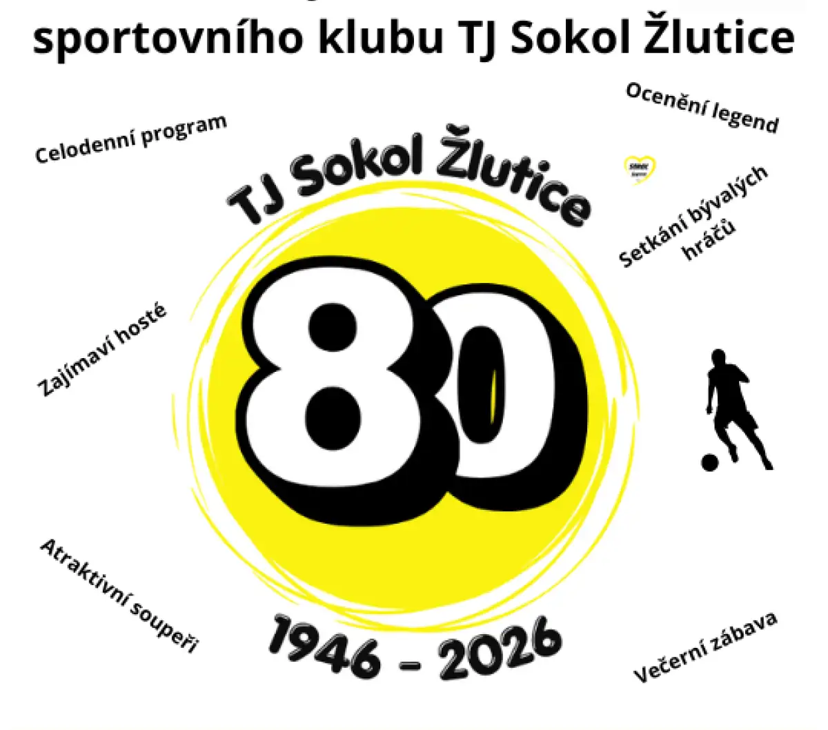 80. let klubu TJ Sokol Žlutice